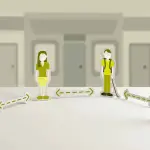 Ridotte le distanze sociali