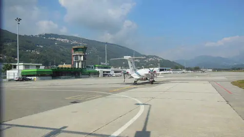 Al voto per l'aeroporto di Agno