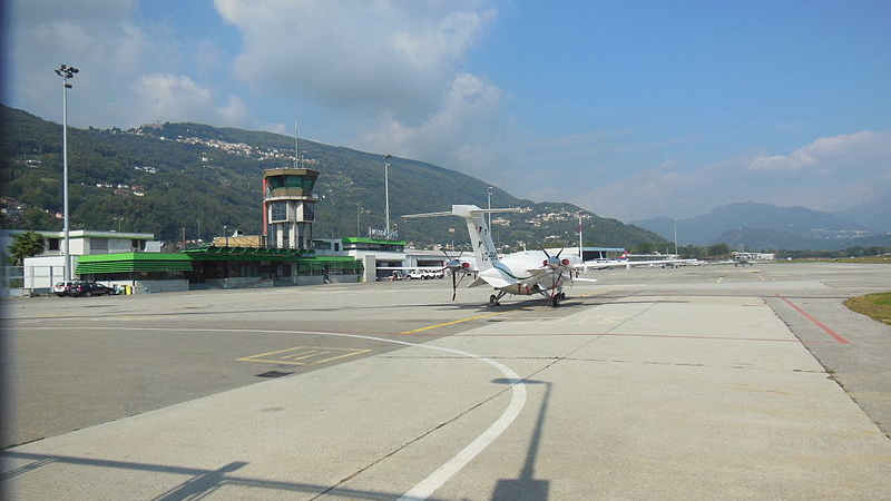 Al voto per l'aeroporto di Agno