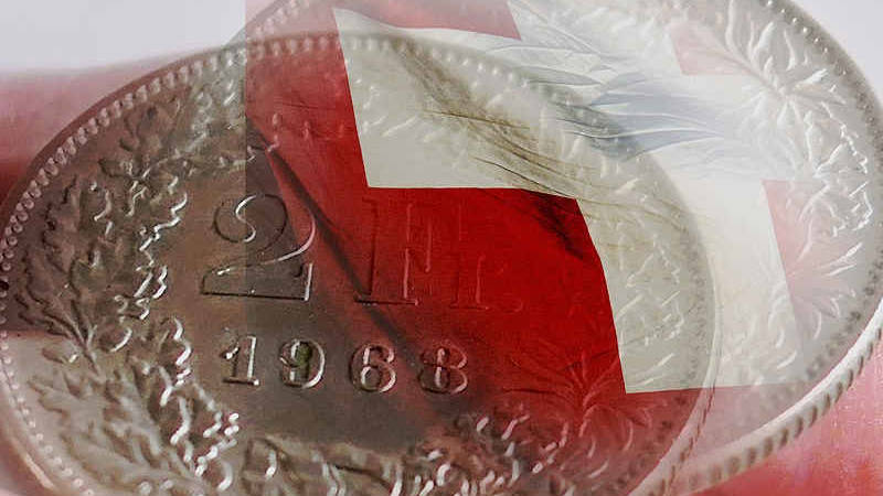 Il cambio franco svizzero euro storico