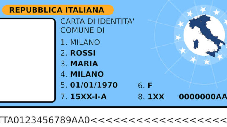 Carta d'identità italiana in Svizzera